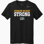 NORTH LITTLE ROCK HIGH SCHOOL CHARGING WILDCATS Nike Men's Team Legend Short Sleeve Tee Front Thumbnail