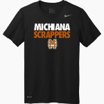 Michiana Scrappers Nike Men's Team Legend Short Sleeve Tee Front Thumbnail