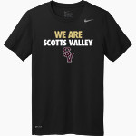 Scotts Valley Falcons Nike Men's Team Legend Short Sleeve Tee Front Thumbnail