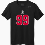 MOUNT SINAI HIGH SCHOOL MUSTANGS <span class="pdp-name-mascot">MOUNT SINAI MUSTANGS</span> Nike Men's Team Legend Short Sleeve Tee Front Thumbnail