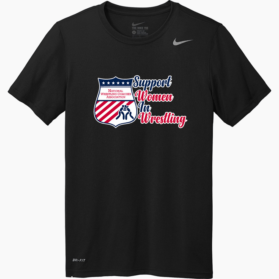 National Wrestling Coaches Association <span class="pdp-name-mascot">NWCA</span> Nike Men's Team Legend Short Sleeve Tee