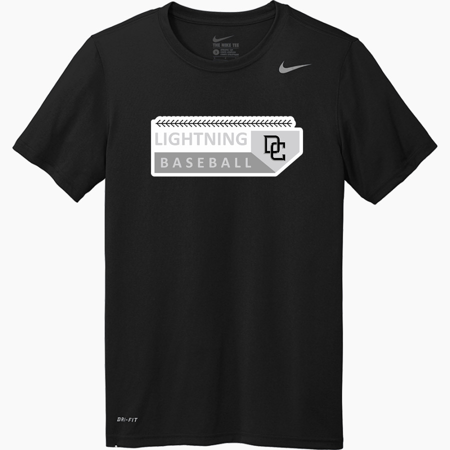 DC Lightning Baseball Lightning Nike Men's Team Legend Short Sleeve Tee