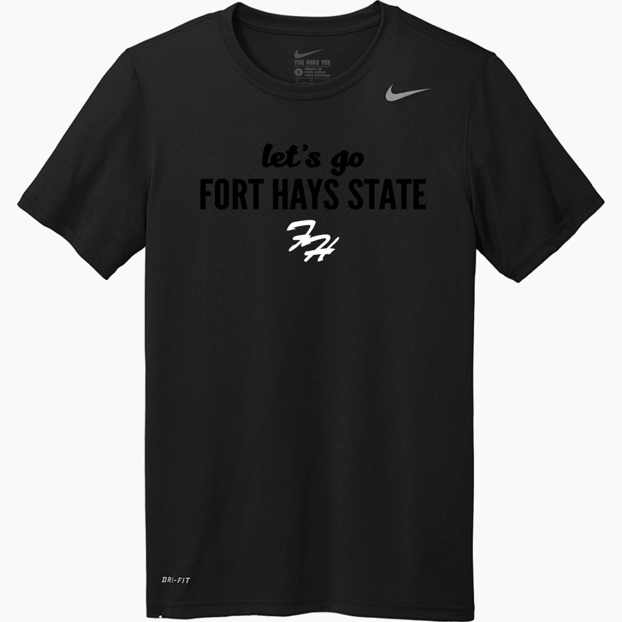 Fort Hays State University Tigers Nike Men's Team Legend Short Sleeve Tee