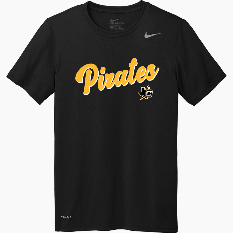 CRANDALL HIGH SCHOOL PIRATES Nike Men's Team Legend Short Sleeve Tee