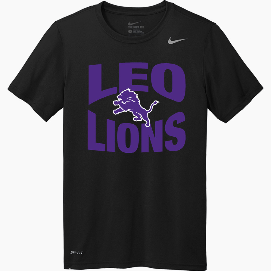 LEO HIGH SCHOOL LIONS Nike Men's Team Legend Short Sleeve Tee