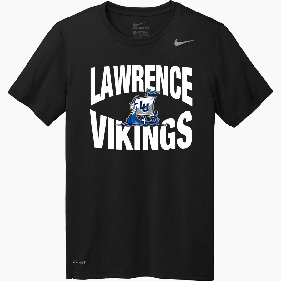 Lawrence University Vikings Online Store Nike Men's Team Legend Short Sleeve Tee