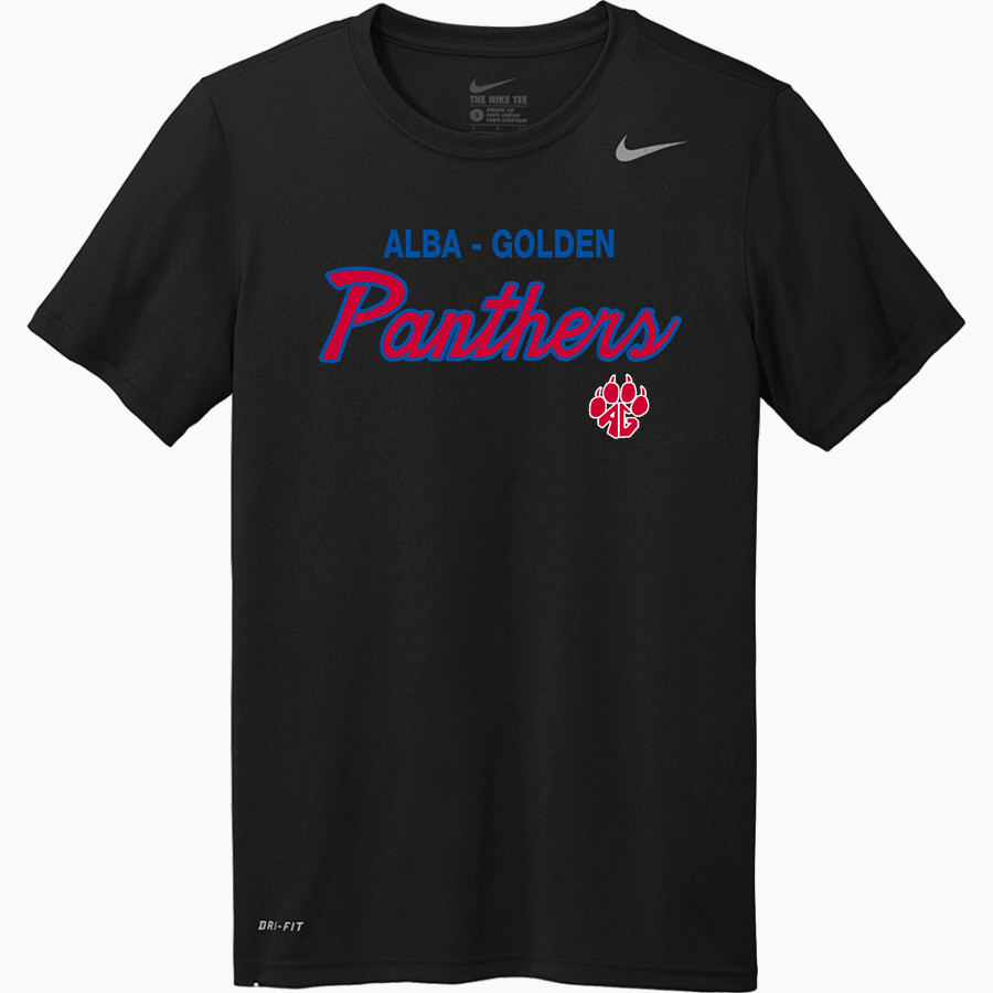 ALBA-GOLDEN HIGH SCHOOL PANTHERS Nike Men's Team Legend Short Sleeve Tee