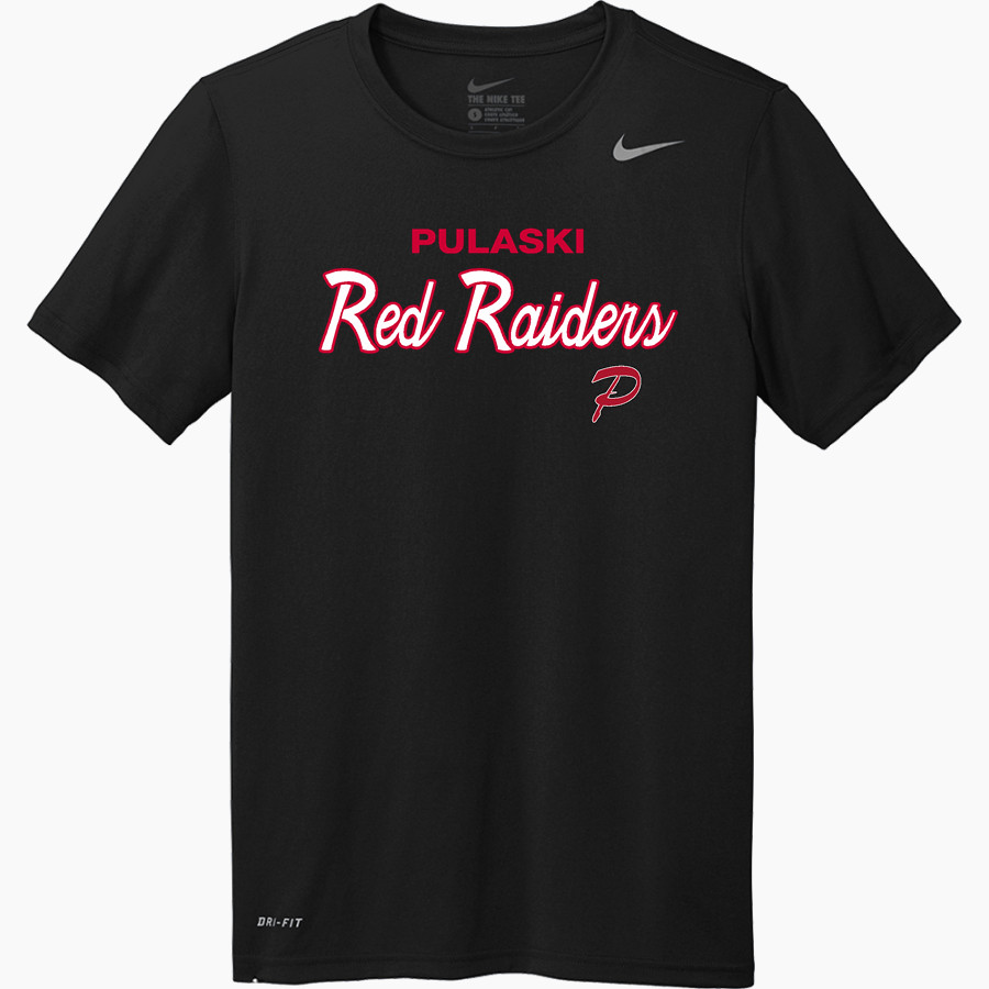 Pulaski Red Raiders Nike Men's Team Legend Short Sleeve Tee