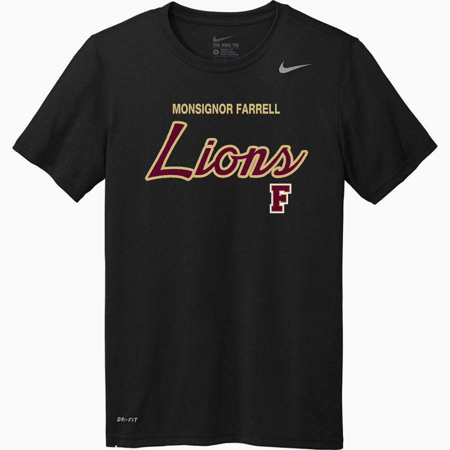 Monsignor Farrell The Official Store of the Lions <span class="pdp-name-mascot">Monsignor Farrell Lions</span> Nike Men's Team Legend Short Sleeve Tee
