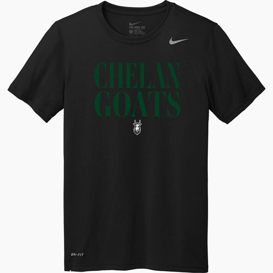 CHELAN HIGH SCHOOL GOATS <span class="pdp-name-mascot">CHELAN GOATS</span> Nike Men's Team Legend Short Sleeve Tee