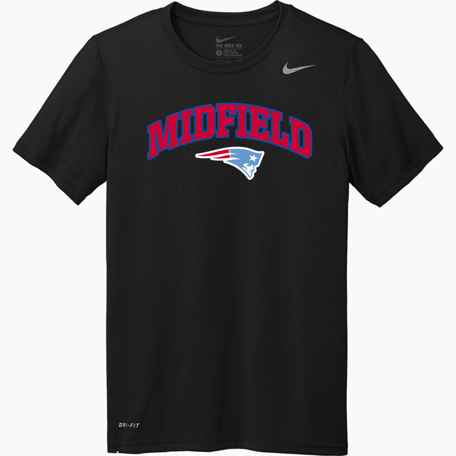 MIDFIELD HIGH SCHOOL PATRIOTS Nike Men's Team Legend Short Sleeve Tee