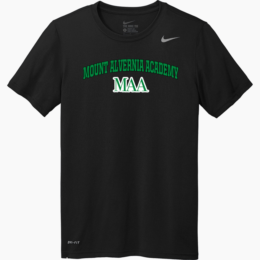 Mount Alvernia Academy Hawks Nike Men's Team Legend Short Sleeve Tee