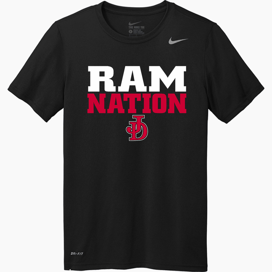 Jamesville DeWitt Red Rams Nike Men's Team Legend Short Sleeve Tee
