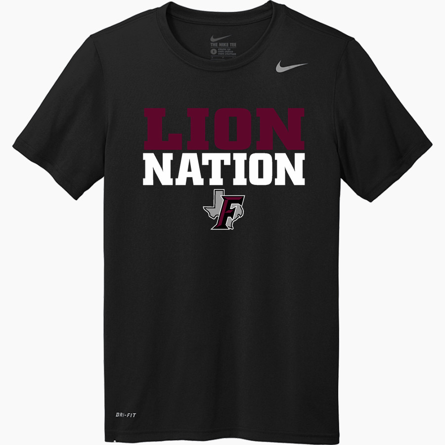 FAYETTEVILLE HIGH SCHOOL LIONS Nike Men's Team Legend Short Sleeve Tee