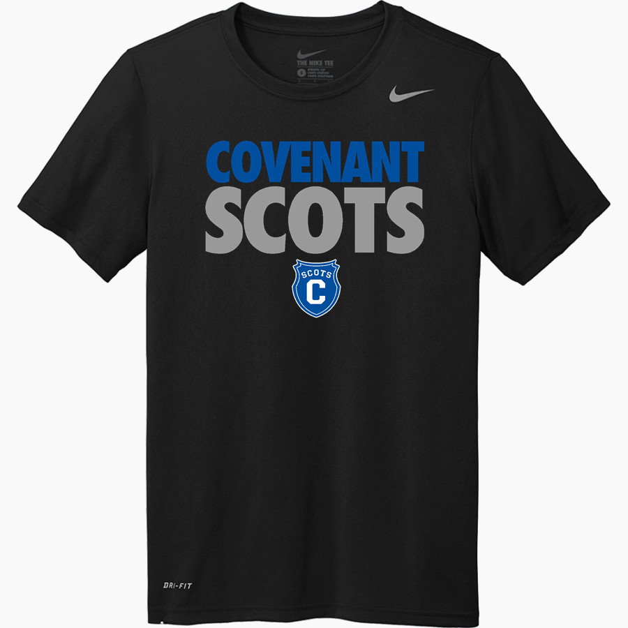 Covenant Scots Nike Men's Team Legend Short Sleeve Tee