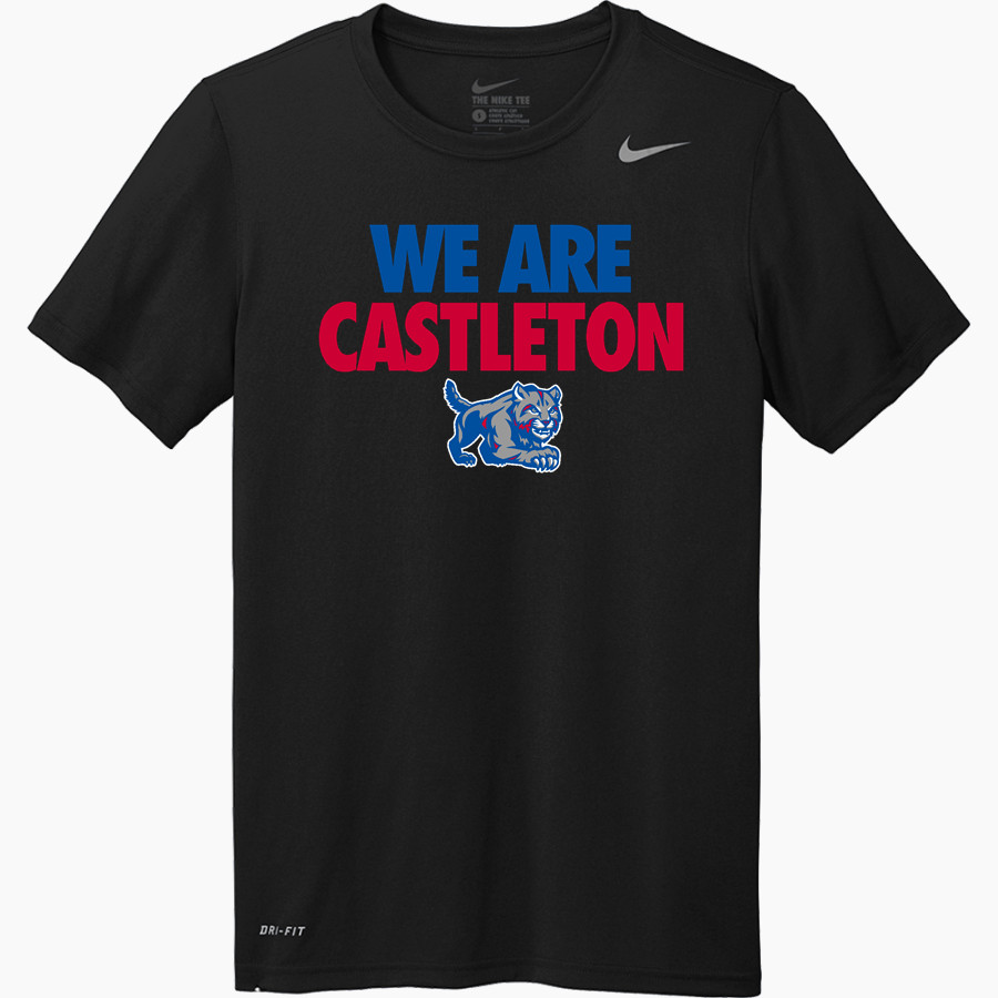 Castleton Wildcats Nike Men's Team Legend Short Sleeve Tee