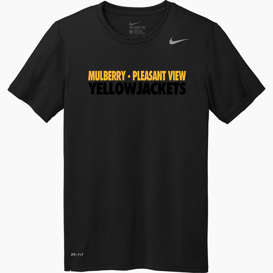 Mulberry - Pleasant View Yellowjackets <span class="pdp-name-mascot">Mulberry - Pleasant View Yellowjackets</span> Nike Men's Team Legend Short Sleeve Tee