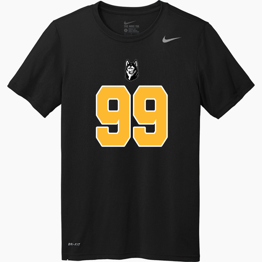 HIGHLAND HIGH SCHOOL HUSKIES Nike Men's Team Legend Short Sleeve Tee