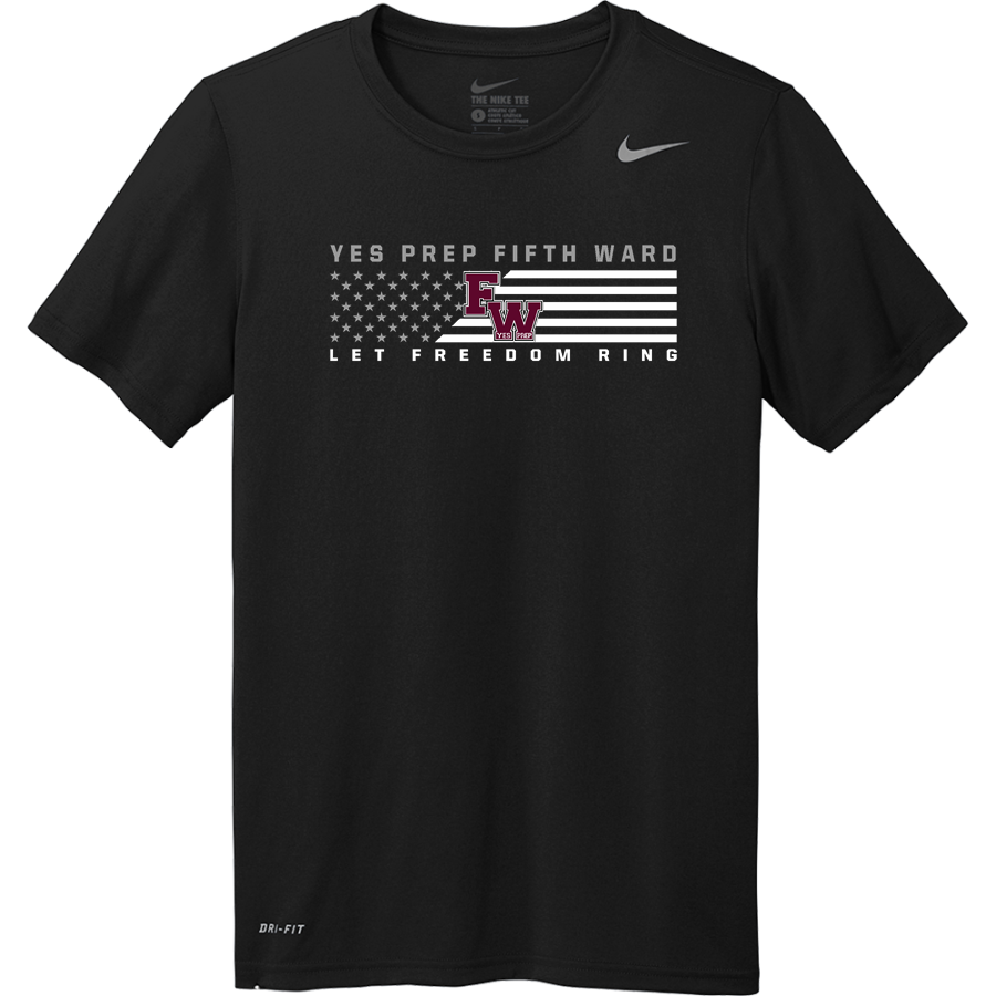 YES PREP SCHOOL FIFTH WARD TITANS <span class="pdp-name-mascot">YES PREPARATORY FIFTH WARD TITANS</span> Nike Men's Team Legend Short Sleeve Tee