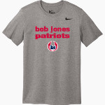 Bob Jones Patriots Nike Men's Team Legend Short Sleeve Tee Front Thumbnail