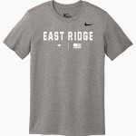 East Ridge Raptors Nike Men's Team Legend Short Sleeve Tee Front Thumbnail