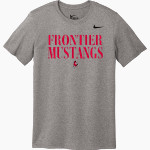 FRONTIER HIGH SCHOOL MUSTANGS Nike Men's Team Legend Short Sleeve Tee Front Thumbnail