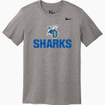 Divine Savior Academy Sharks <span class="pdp-name-mascot">Divine Savior Sharks</span> Nike Men's Team Legend Short Sleeve Tee Front Thumbnail