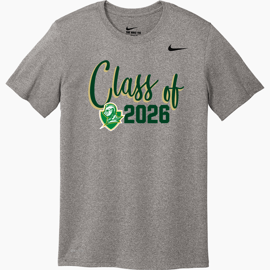 NOTRE DAME HIGH SCHOOL GREEN KNIGHTS Nike Men's Team Legend Short Sleeve Tee