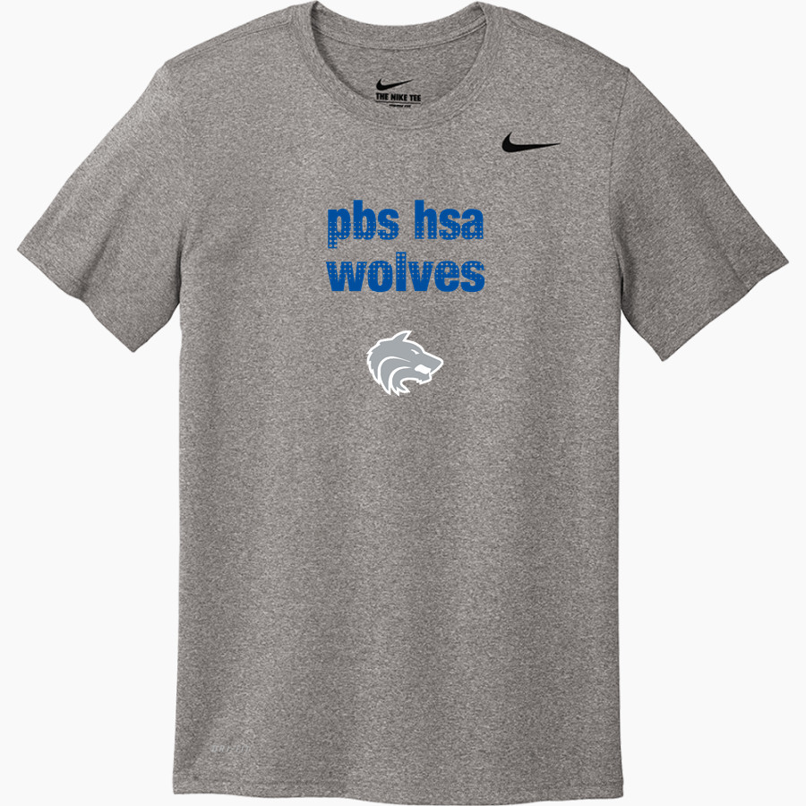 PBS HSA Wolves <span class="pdp-name-mascot">PBSHSA Wolves</span> Nike Men's Team Legend Short Sleeve Tee