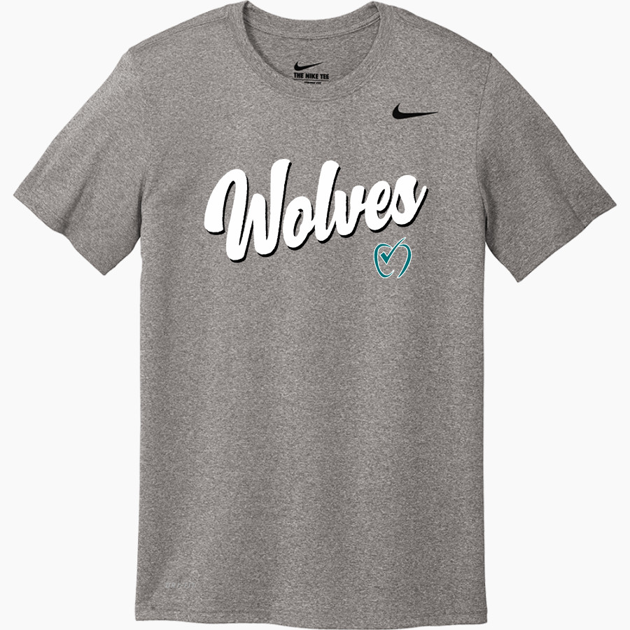 ACHIEVEMENT FIRST AMISTAD HIGH SCHOOL WOLVES <span class="pdp-name-mascot">ACHIEVEMENT FIRST AMISTAD WOLVES</span> Nike Men's Team Legend Short Sleeve Tee