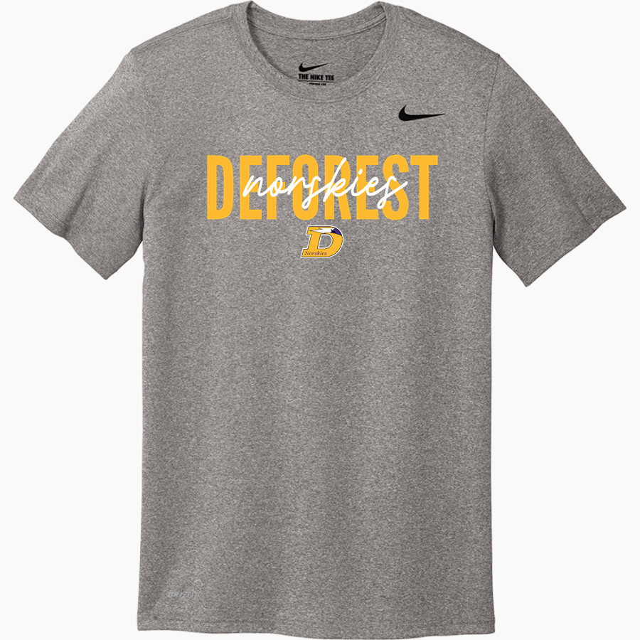 DEFOREST HIGH SCHOOL NORSKIES Nike Men's Team Legend Short Sleeve Tee