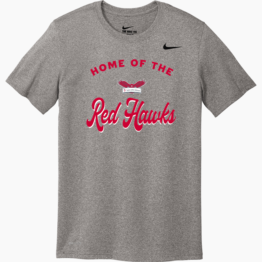 Saint John School Red hawks <span class="pdp-name-mascot">Saint John School Red hawks</span> Nike Men's Team Legend Short Sleeve Tee