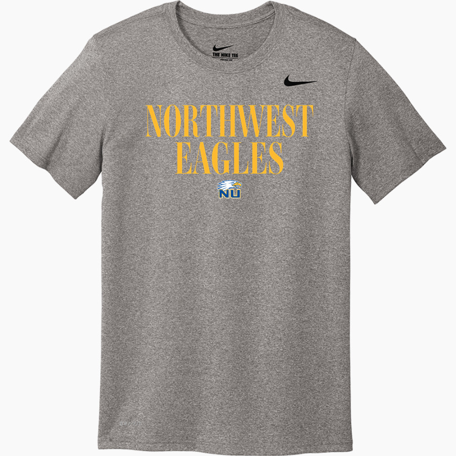 Northwest University Eagles Online Store <span class="pdp-name-mascot">Northwest Eagles</span> Nike Men's Team Legend Short Sleeve Tee