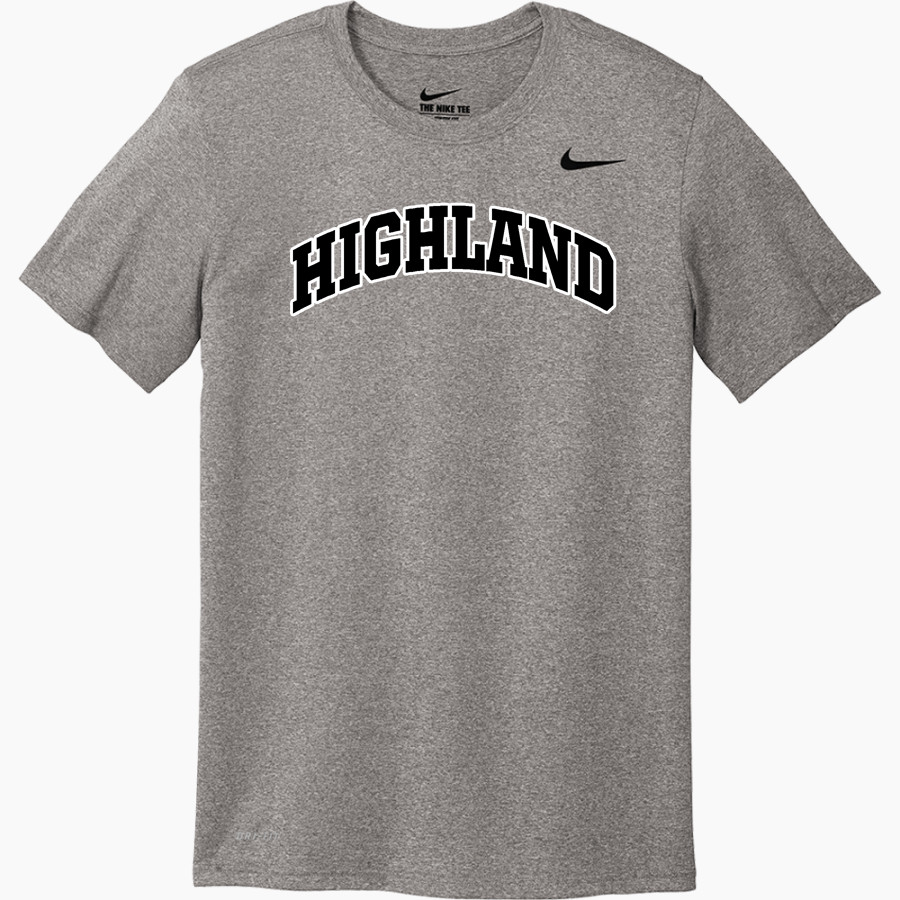 HIGHLAND HIGH SCHOOL HUSKIES Nike Men's Team Legend Short Sleeve Tee