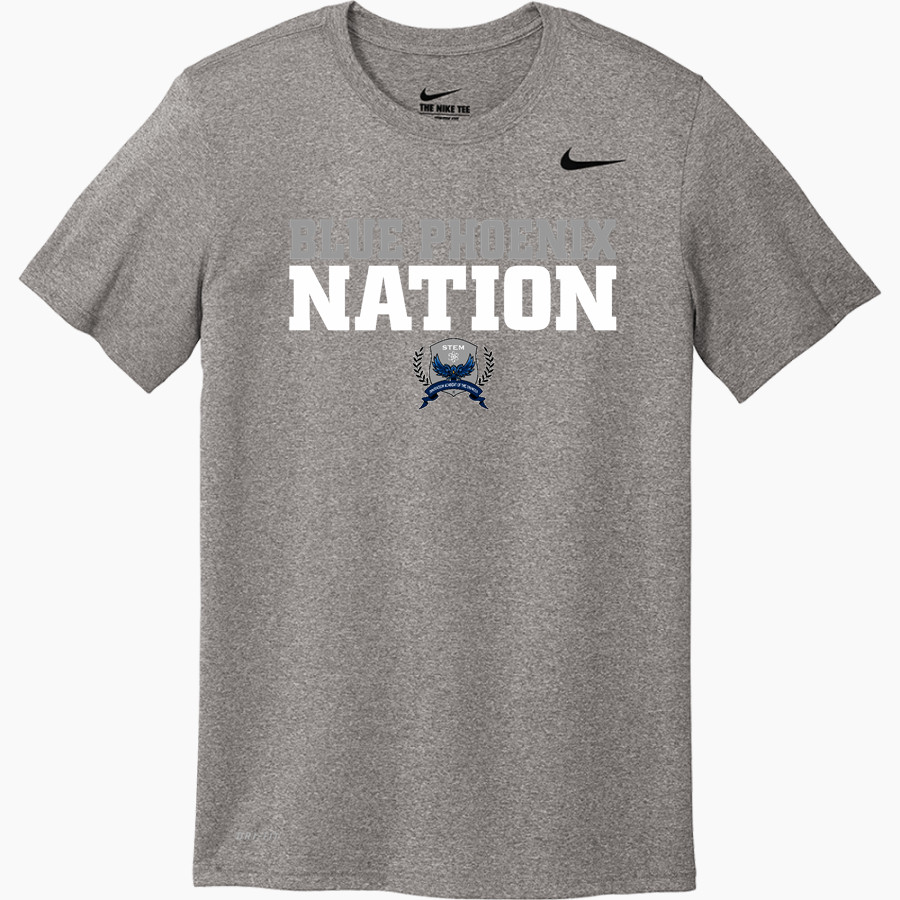 STEM Innovation Academy of the Oranges we rise together <span class="pdp-name-mascot">STEM Phoenix</span> Nike Men's Team Legend Short Sleeve Tee