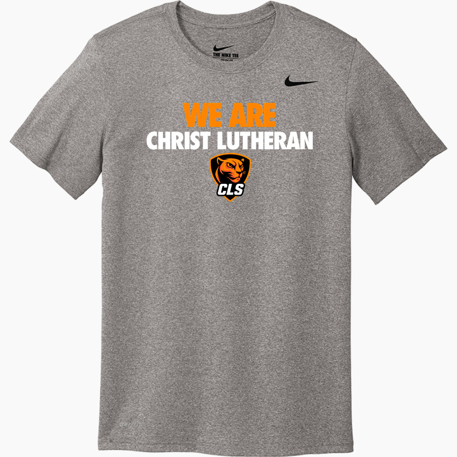 CHRIST LUTHERAN Cougars Nike Men's Team Legend Short Sleeve Tee
