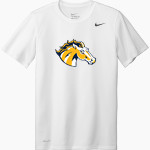 Breck Mustangs Nike Men's Team Legend Short Sleeve Tee Front Thumbnail