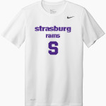 STRASBURG HIGH SCHOOL RAMS Nike Men's Team Legend Short Sleeve Tee Front Thumbnail