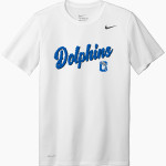 OCRACOKE SCHOOL DOLPHINS <span class="pdp-name-mascot">OCRACOKE DOLPHINS</span> Nike Men's Team Legend Short Sleeve Tee Front Thumbnail