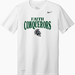 FAITH CHRISTIAN ACADEMY CONQUERORS <span class="pdp-name-mascot">FAITH CONQUERORS</span> Nike Men's Team Legend Short Sleeve Tee Front Thumbnail
