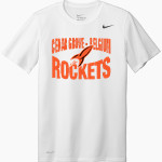 CEDAR GROVE-BELGIUM HIGH SCHOOL ROCKETS Nike Men's Team Legend Short Sleeve Tee Front Thumbnail