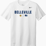 BELLEVILLE HIGH SCHOOL WILDCATS <span class="pdp-name-mascot">BELLEVILLE WILDCATS</span> Nike Men's Team Legend Short Sleeve Tee Front Thumbnail