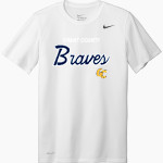 Grant County Braves The Official Online Store <span class="pdp-name-mascot">Grant County Braves</span> Nike Men's Team Legend Short Sleeve Tee Front Thumbnail