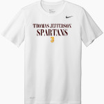 THOMAS JEFFERSON HIGH SCHOOL SPARTANS <span class="pdp-name-mascot">THOMAS JEFFERSON SPARTANS</span> Nike Men's Team Legend Short Sleeve Tee Front Thumbnail
