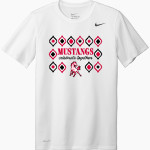 FRONTIER HIGH SCHOOL MUSTANGS Nike Men's Team Legend Short Sleeve Tee Front Thumbnail