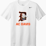 AC Davis Pirates Nike Men's Team Legend Short Sleeve Tee Front Thumbnail