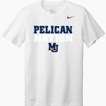Morris Jeff Pelicans Nike Men's Team Legend Short Sleeve Tee Front Thumbnail