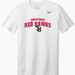 Simpson University Red Hawks Nike Men's Team Legend Short Sleeve Tee Front Thumbnail