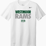 WESTMOOR HIGH SCHOOL RAMS Nike Men's Team Legend Short Sleeve Tee Front Thumbnail