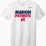 Marion Patriots Nike Men's Team Legend Short Sleeve Tee Front Thumbnail